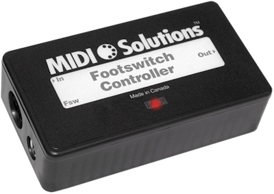 MIDI Solutions Footswitch Controller